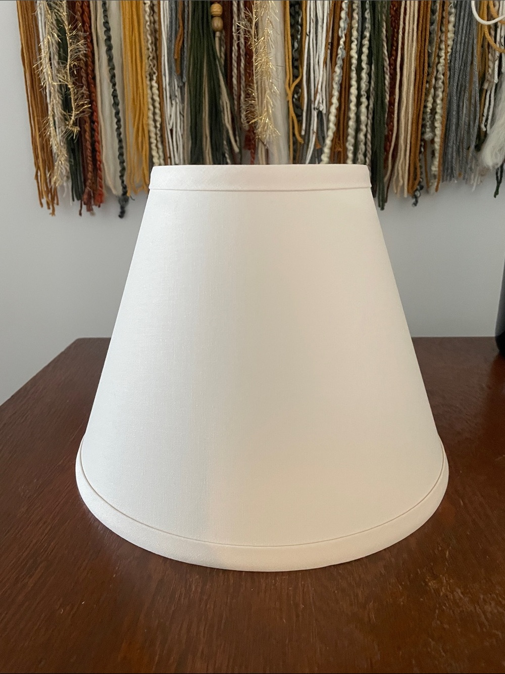Classic White Lamp Shade like new